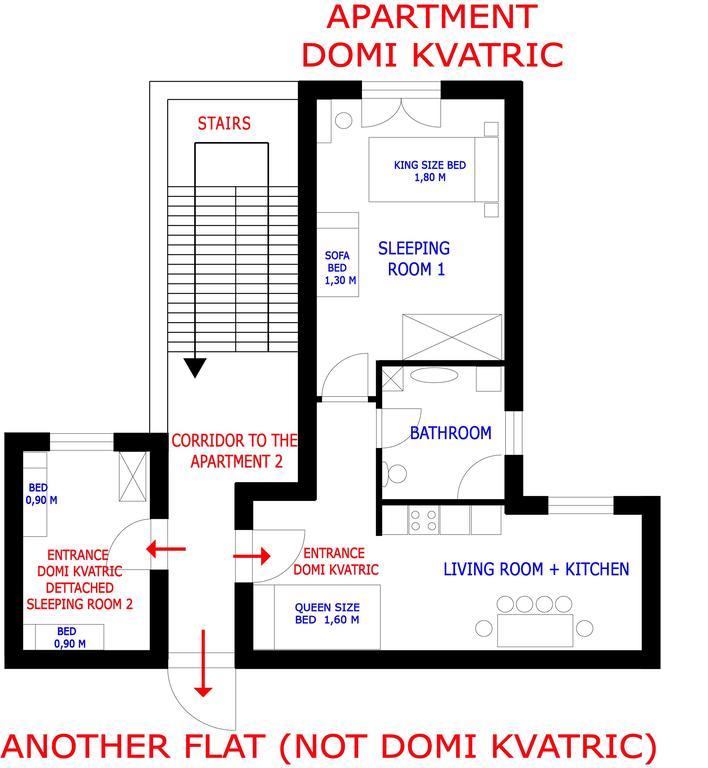 Apartment Domi Kvatric Zagreb Exteriör bild